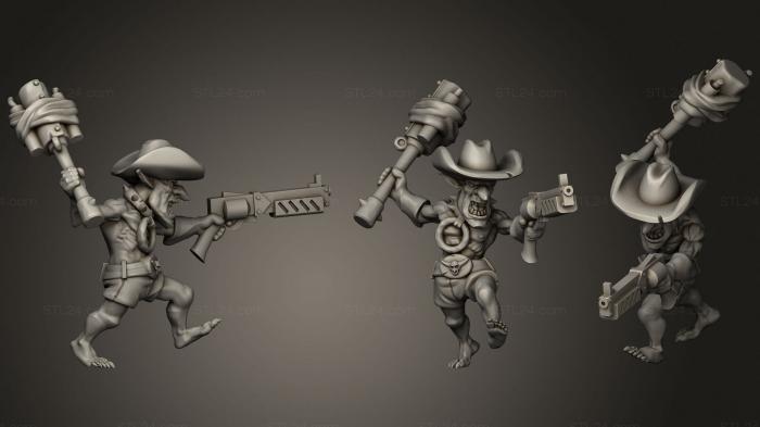 Military figurines (Slave 1, STKW_1820) 3D models for cnc
